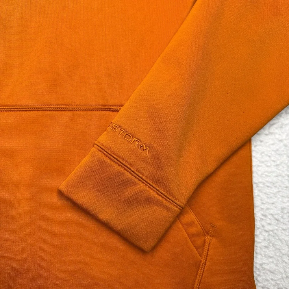 Under Armour Storm Orange and Camo Hoodie Sweater Hunting Men's Size Small - Picture 3 of 11